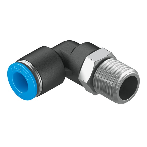 Racor rápido roscado en L QSL-1/4-8